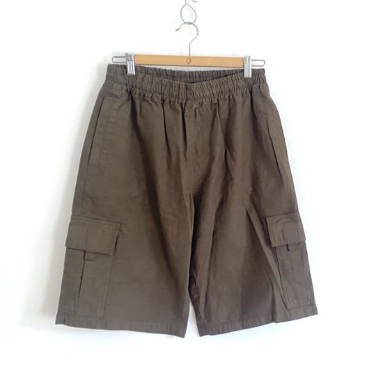 Phatee - HEMP RIPSTOP CARGO SHORTS / OLIVE画像