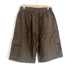 Phatee - HEMP RIPSTOP CARGO SHORTS / OLIVE画像