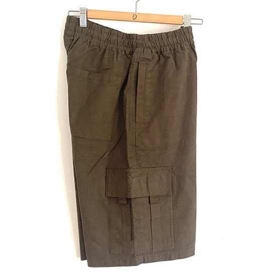 Phatee - HEMP RIPSTOP CARGO SHORTS / OLIVE画像