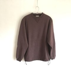 Phatee - HEMP SWEAT V CREW / BROWNの画像