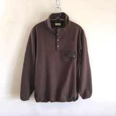 Phatee - HEMP SWEAT SNAP TEE / BROWNの画像