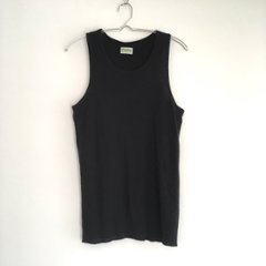 Phatee - HEMP RIB TANK TOP / BLACKの画像