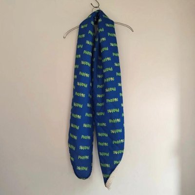 LABORATORY-STOLE HEMP 100% / BLUE LOGOの画像