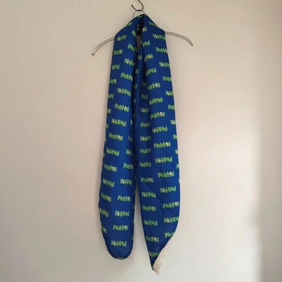 LABORATORY-STOLE HEMP 100% / BLUE LOGO画像