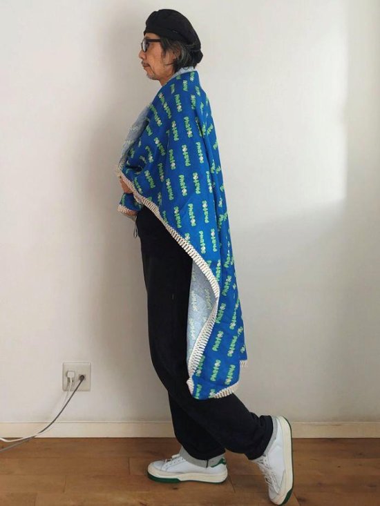 LABORATORY-STOLE HEMP 100% / BLUE LOGO画像