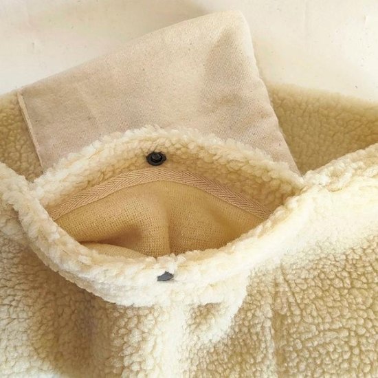 Phatee - LOOP MUFFLER HEMP SWEAT + RECYCLE BOA- KINARI画像