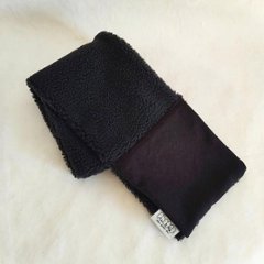 Phatee - LOOP MUFFLER HEMP SWEAT + RECYCLE BOA- CHACOAL画像