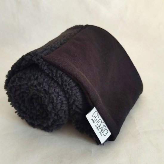 Phatee - LOOP MUFFLER HEMP SWEAT + RECYCLE BOA- CHACOAL画像