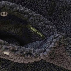 Phatee - LOOP MUFFLER HEMP SWEAT + RECYCLE BOA- CHACOAL画像