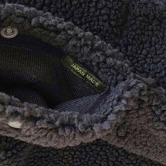 Phatee - LOOP MUFFLER HEMP SWEAT + RECYCLE BOA- CHACOAL画像