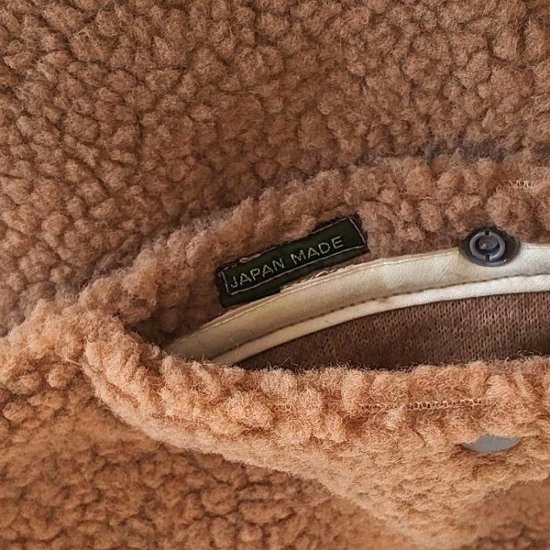 Phatee - LOOP MUFFLER HEMP SWEAT + RECYCLE BOA- BEIGE画像