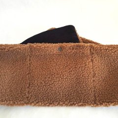 Phatee - LOOP MUFFLER HEMP SWEAT + RECYCLE BOA- BEIGE画像