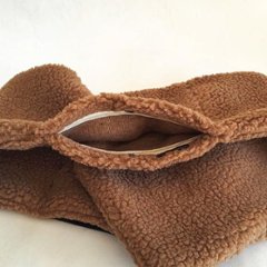 Phatee - LOOP MUFFLER HEMP SWEAT + RECYCLE BOA- BEIGE画像