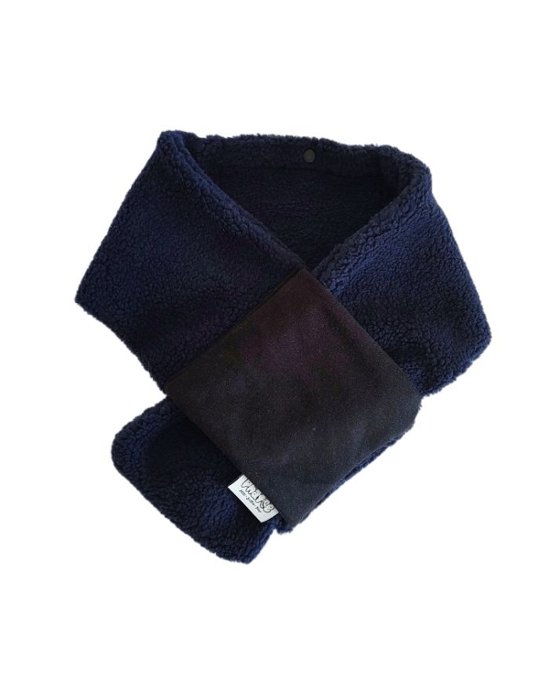 Phatee - LOOP MUFFLER HEMP SWEAT + RECYCLE BOA- NAVY画像