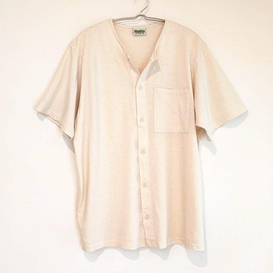 Phatee - NO COLLAR SHIRTS HEMP JERSEY / KINARI画像