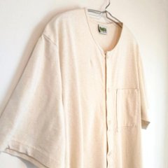 Phatee - NO COLLAR SHIRTS HEMP JERSEY / KINARI画像