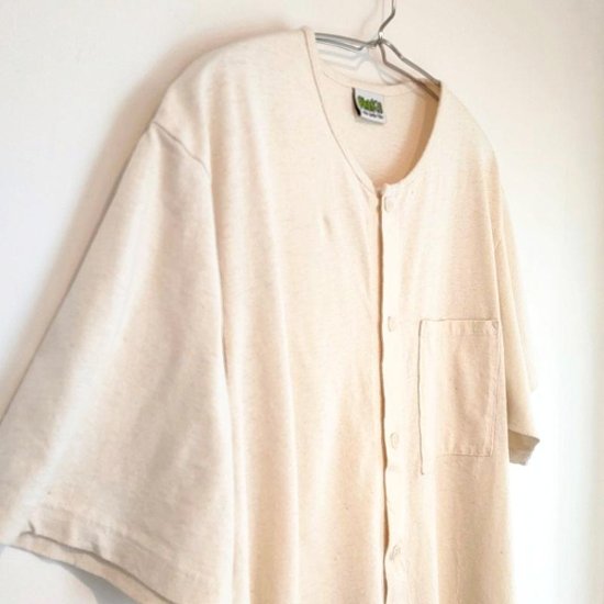 Phatee - NO COLLAR SHIRTS HEMP JERSEY / KINARI画像