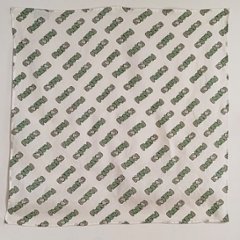 phatee-100% hemp bandana logo / off whiteの画像