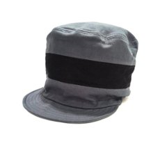 Phatee - NEW CAP HEMP TWILL / GREY x BLACK LINEの画像