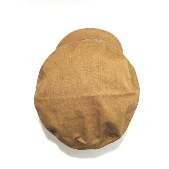 Phatee - NEW CAP HEMP TWILL / BEIGE x BROWN LINE画像