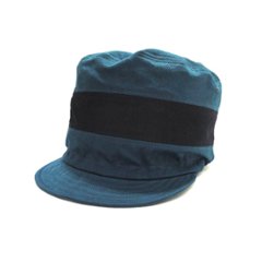 Phatee - NEW CAP HEMP TWILL / TEAL x BLACK LINEの画像