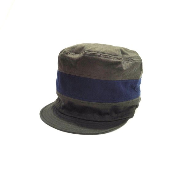 Phatee - NEW CAP HEMP TWILL / OLIVE x NAVY LINE画像