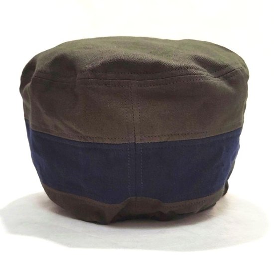 Phatee - NEW CAP HEMP TWILL / OLIVE x NAVY LINE画像
