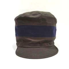 Phatee - NEW CAP HEMP TWILL / OLIVE x NAVY LINE画像