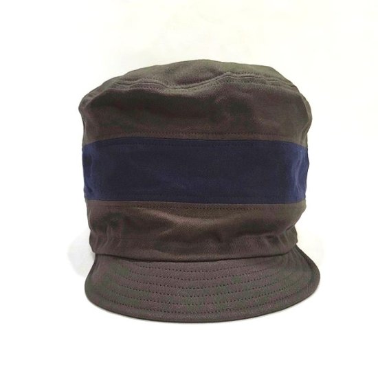 Phatee - NEW CAP HEMP TWILL / OLIVE x NAVY LINE画像