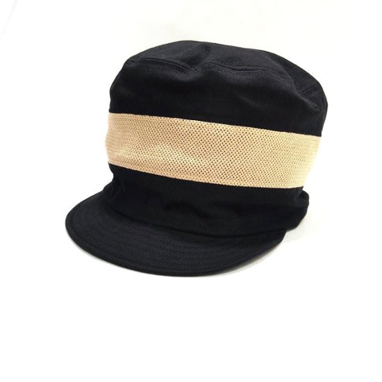 Phatee - NEW CAP MESH / BLACK x SAND LINE画像