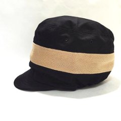 Phatee - NEW CAP MESH / BLACK x SAND LINE画像