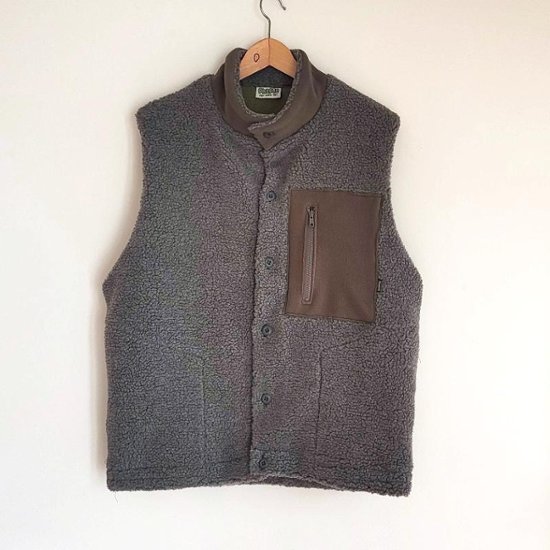 Phatee - NASTA VEST /  GREY BOA FLEECE画像