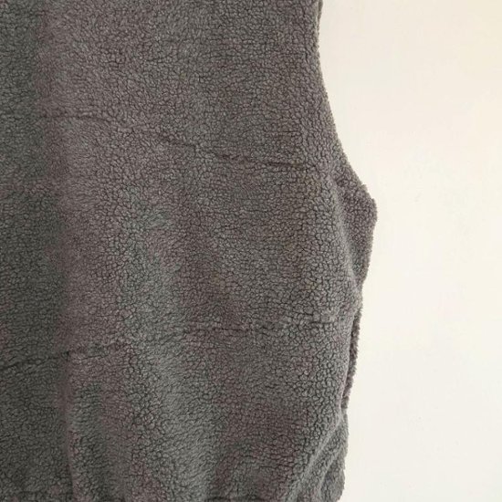 Phatee - NASTA VEST /  GREY BOA FLEECE画像