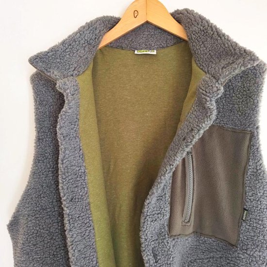 Phatee - NASTA VEST /  GREY BOA FLEECE画像