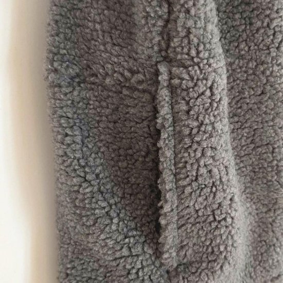 Phatee - NASTA VEST /  GREY BOA FLEECE画像