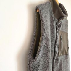 Phatee - NASTA VEST /  GREY BOA FLEECE画像