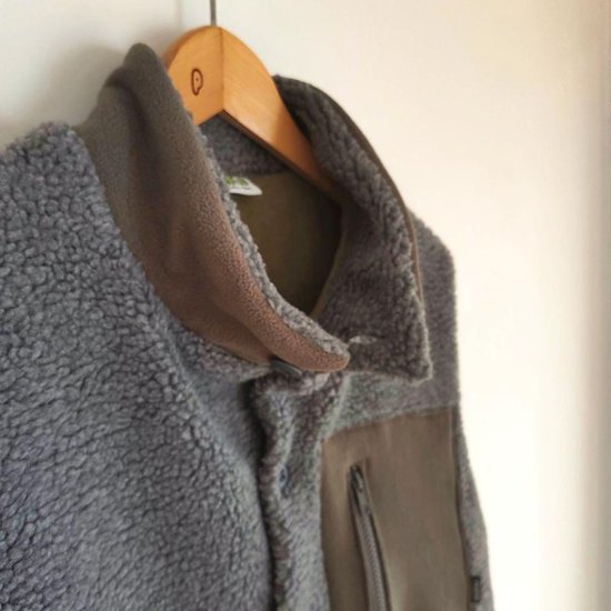 Phatee - NASTA VEST /  GREY BOA FLEECE画像