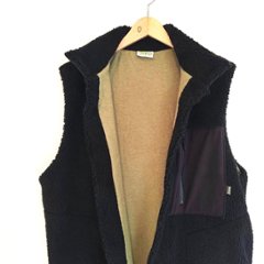 Phatee - NASTA VEST /  BLACK BOA FLEECE画像