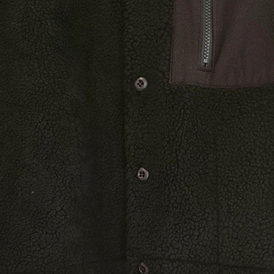 Phatee - NASTA VEST /  BLACK BOA FLEECE画像