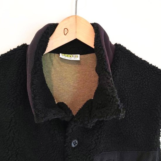 Phatee - NASTA VEST /  BLACK BOA FLEECE画像