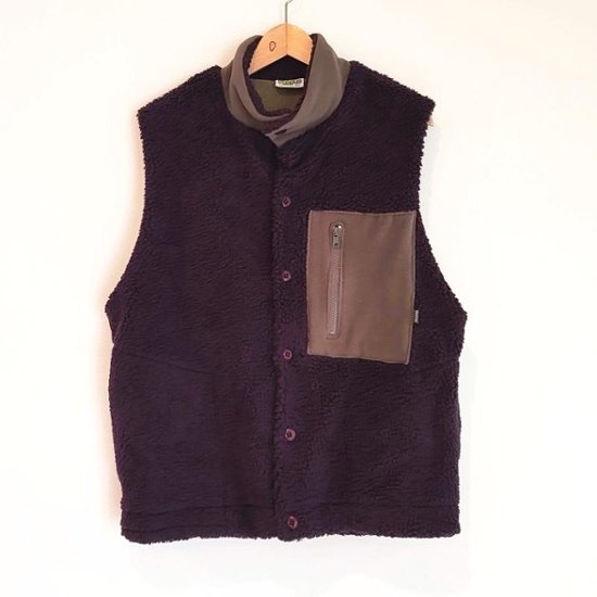Phatee - NASTA VEST /  PURPLE BOA FLEECE画像