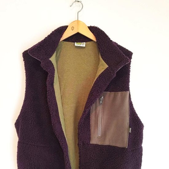 Phatee - NASTA VEST /  PURPLE BOA FLEECE画像