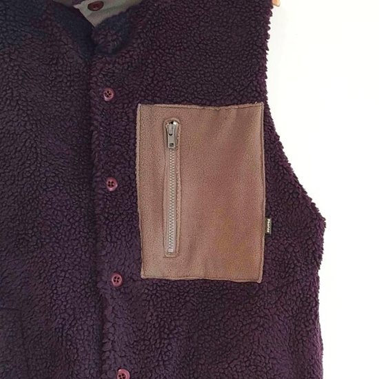 Phatee - NASTA VEST /  PURPLE BOA FLEECE画像