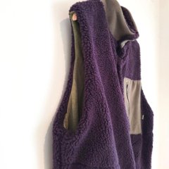 Phatee - NASTA VEST /  PURPLE BOA FLEECE画像