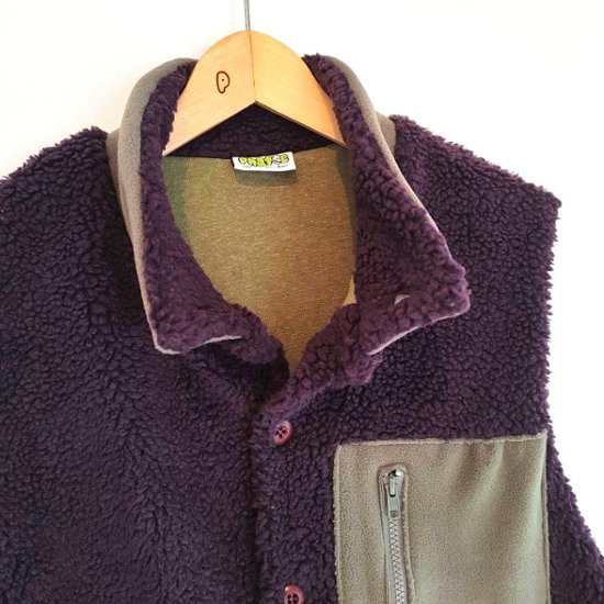 Phatee - NASTA VEST /  PURPLE BOA FLEECE画像