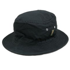 Phatee - BUCKET HAT / BLACK FLAT画像