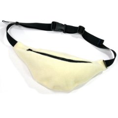 Phatee - FLEECE WAIST BAG / CREAMの画像