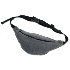 Phatee - FLEECE WAIST BAG / CHACOALの画像