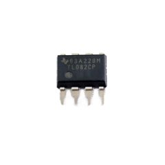 TL082CP IC DIP-8 ギターオーバードライブペダル オペアンプ 電子部品 メール便なら送料無料の画像