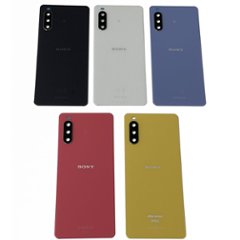 Xperia10 III バックパネル 背面ガラスパネル リアパネル 修理用部品 交換パーツ エクスペリア10マークスリー SOG04 A102SO SO-520B ガラス割れ バッテリー交換の画像